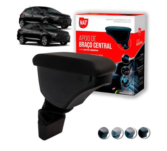 Apoio de Braço Hb20Hb20sHb20x 1325 Couro Sintético Preto