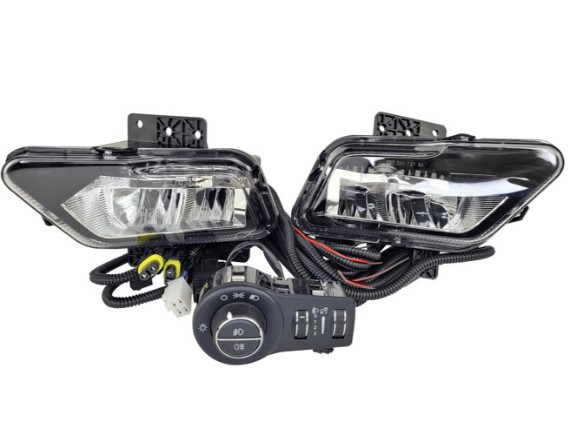 Kit Farol Milha Jeep Renegade 2022 Farol Led Botão Original