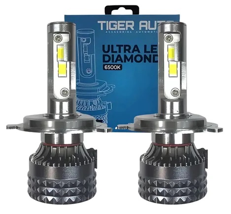 Lampada Led Diamond Ultra Led 6500k Hb3 60w 8000 Lum