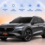 Kit Película Automotiva Carbono